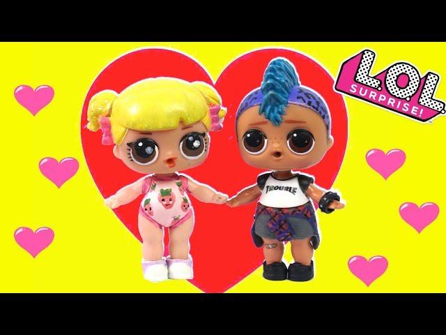 LOL Baby Goldie & Punk Boy Love Story & Adventures - LOL Barbie Family Stories