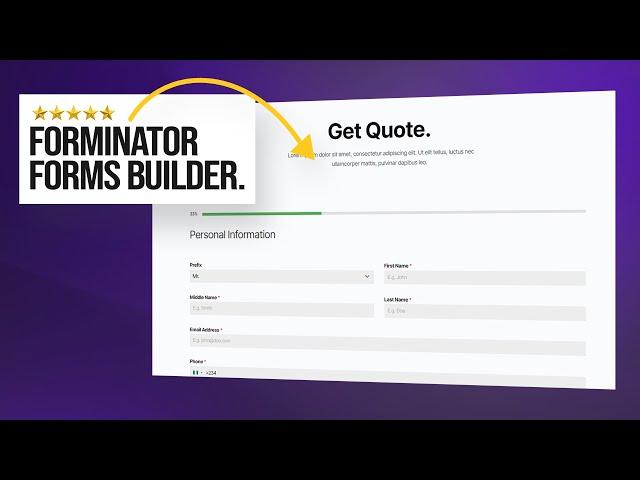 How to Build Powerful Forms with Forminator - Step by Step