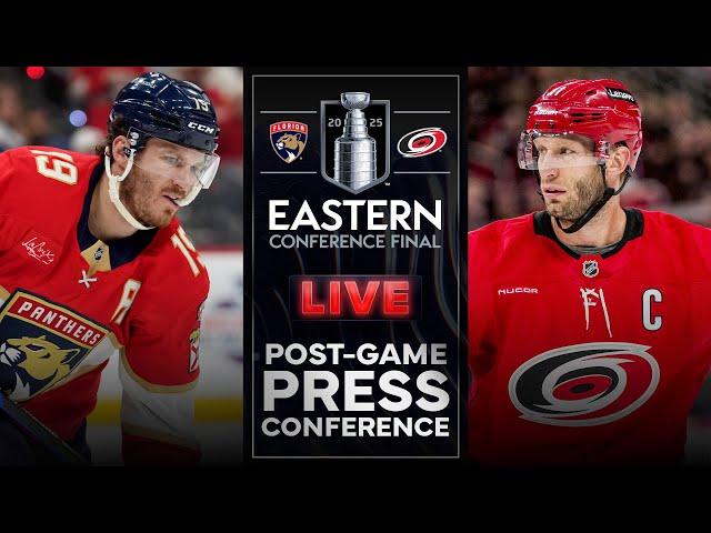 Carolina Hurricanes and Florida Panthers Post Game Press Conference
