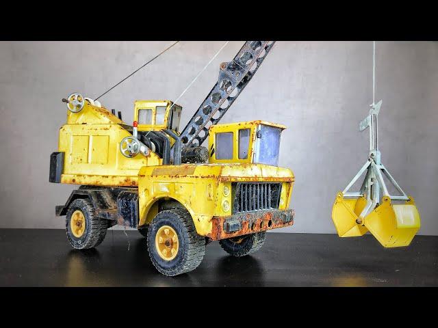 Restoration Tonka Crane 1965s - Restore