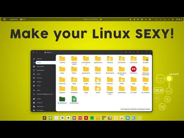 How to make your Linux look sexy – Briefly explained | 2022