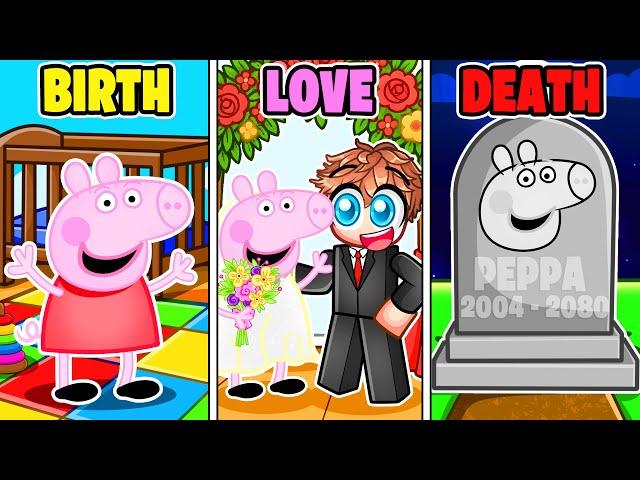 BIRTH to LOVE to DEATH of PEPPA PIG in Roblox Snapchat…