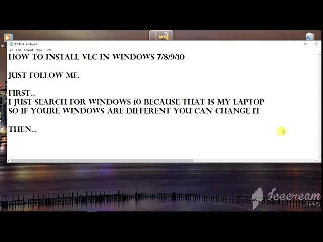 How to Install VLC in Windows 7/8/9/10