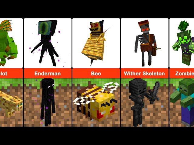 What if All Mobs in Minecraft Were Mutants?