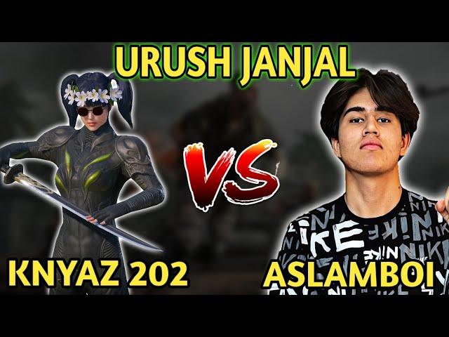 KNYAZ 202 VS ASLAMBOI URUSHDIMI  | ASLAM AKAUNTINI YUTKAZDIMI  | TEZ KO'RAMIZ