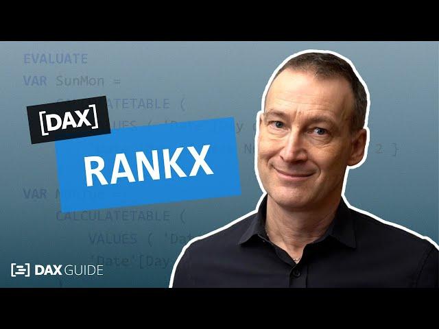 RANKX - DAX Guide