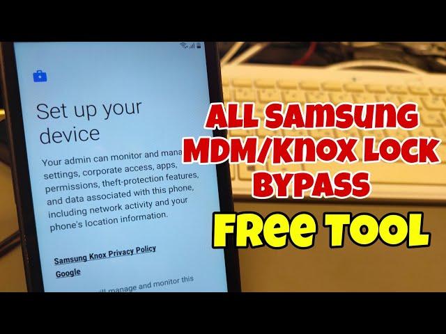 All Samsung MDM, KNOX lock Bypass. One Click, Free Tool. Download from description.