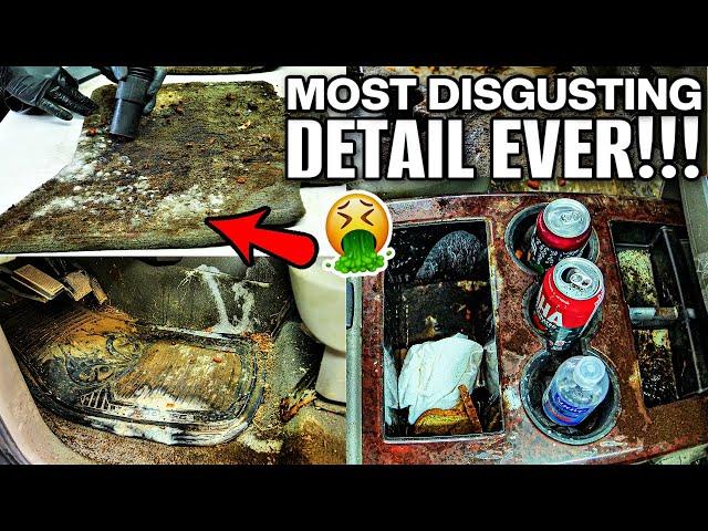 The NASTIEST Car I Have Ever Detailed | Car Detailing Restoration