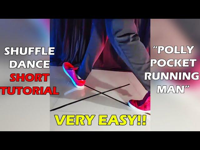 Shuffle Dance - "Polly Pocket Running Man" Short Tutorial || Nishant Nair