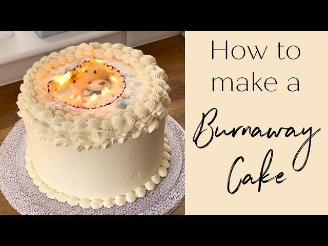 Easy Burnaway Cake Tutorial