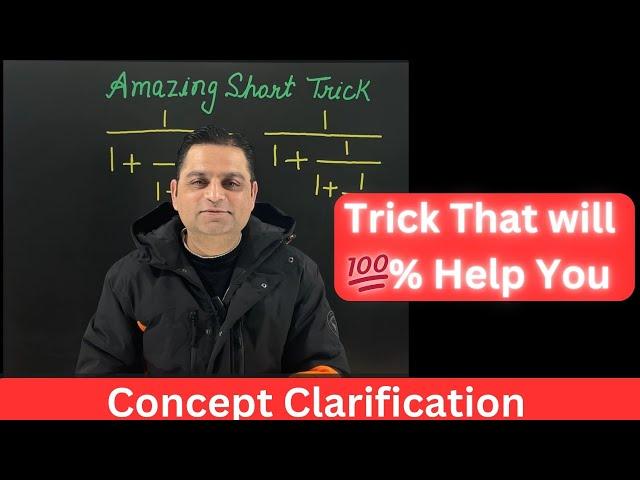 Amazing Math Trick for Competitive Exams I Fractions Trick | Time Saving Trick By Nand Kishore Sir