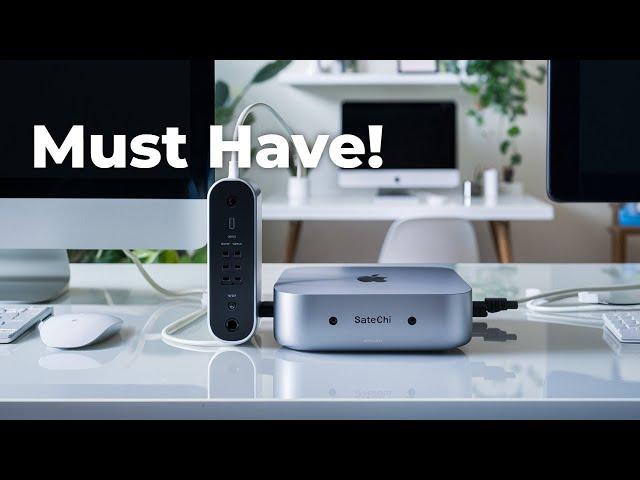 Unlock Your Mac Mini M4 Potential: The Must-Have Raycue Dock!