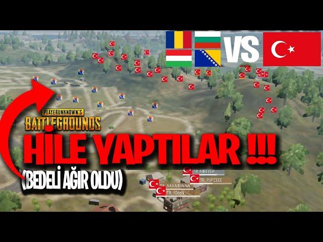 HİLE YAPTILAR! AMA BEDELİ AĞIR OLDU!  Türkiye VS Balkan Ülkeleri 32 VS 32 Dostluk Maçı (2.OYUN) PUBG