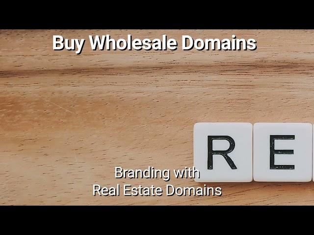 Branding with Real Estate Domains