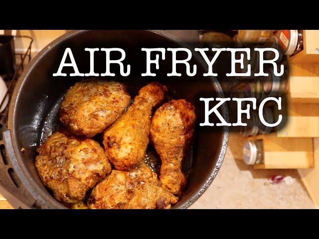 Kentucky Fried Chicken in the Air Fryer - KFC Copycat Recipe