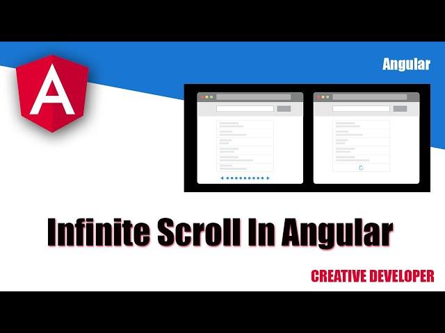 Angular Ngx-Infinite-Scroll || Ngx-Infinite-scroll Angular || Angular || Angular Tutorial || Scroll