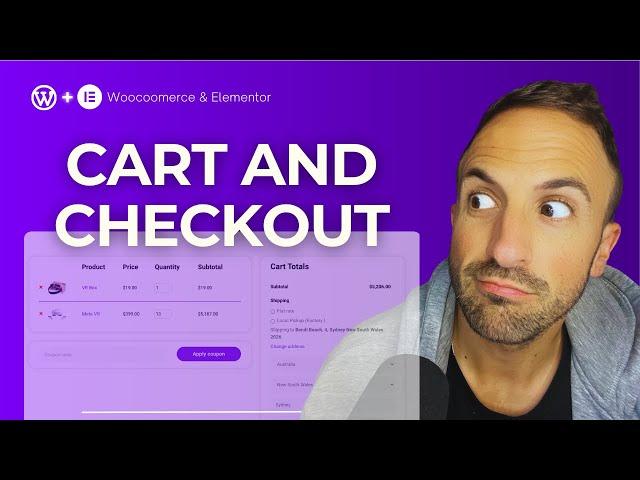 How to Custom Cart Page and Checkout with Elementor Pro  WooCommerce