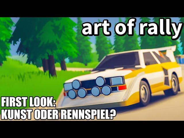 Ist das Kunst oder kann das weg? | First Look: art of rally