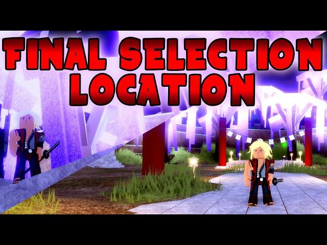 Demon Slayer RPG 2: FINAL SELECTION LOCATION! (ROBLOX)