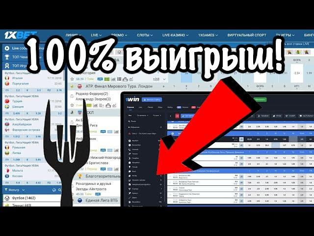 Вилки в ставках на спорт, как никогда не проигрывать!