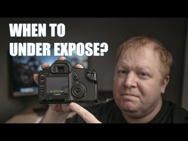 When And How Much To Under Or Over Expose Part 1