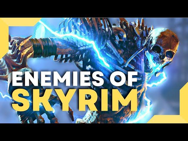 Skyrim Mods That Make ENEMIES 10x Better!