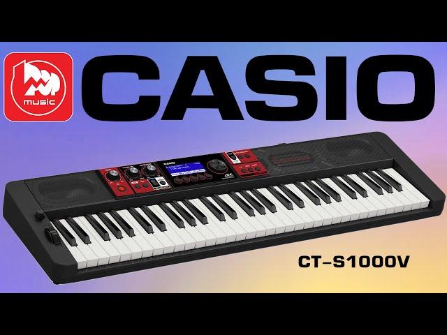 [Eng Sub] CASIO CT-S1000V portable keyboard with vocoder