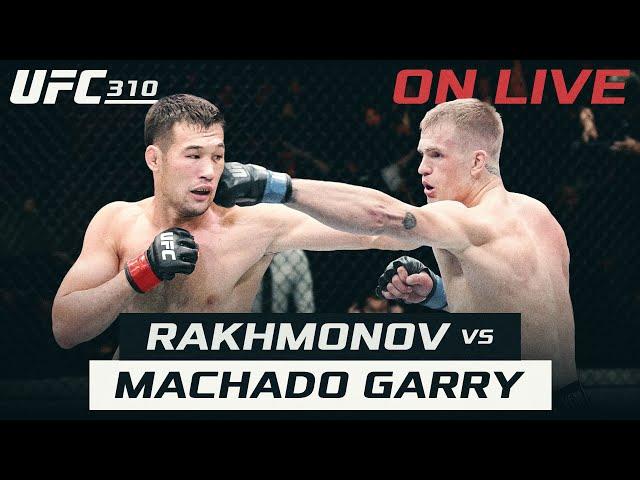 SHAVKAT RAKMONOV vs IAN GARRY LIVE