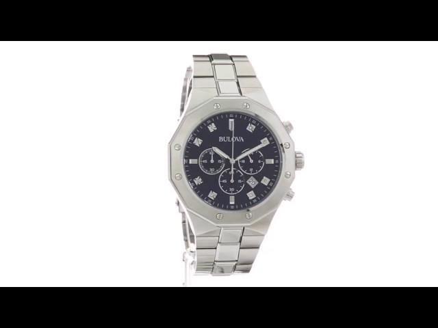 Bulova Diamond Dial Chronograph - 96D138  SKU:8870345