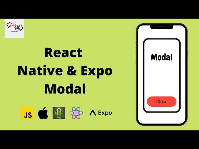 Everything About Modal View In React Native & Expo | Project & Tutorial For Beginners