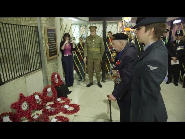 The Unknown Warrior at Victoria Station