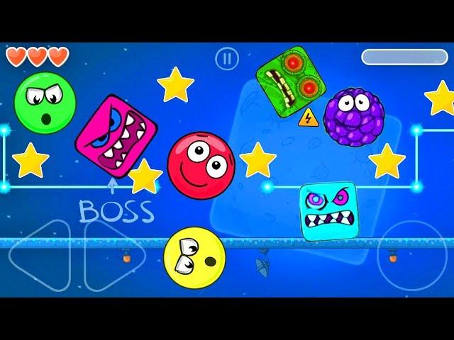 Videos Para Niños - Red Ball 4 Mora La Batalla Por La Luna - Juegos Para Niños Pequeños