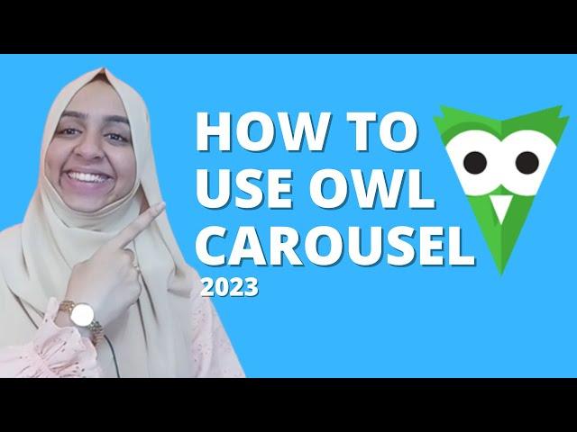 How to use owl carousel | 2023