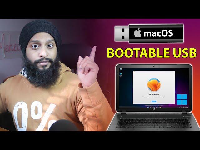 How To Create macOS Bootable USB Installer in Windows 11