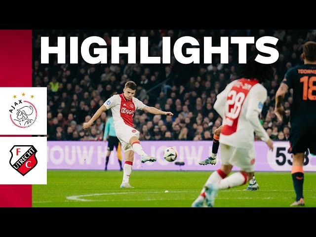 Anton Gaaei  | Highlights Ajax - FC Utrecht | Eredivisie