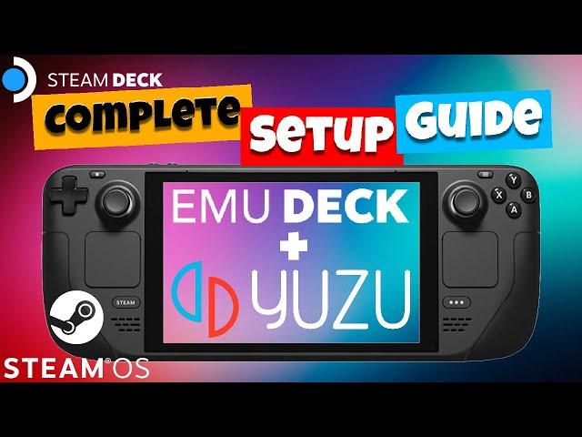 Emulation is LEGAL Steam Deck Switch Emulation Guide with Yuzu + EmuDeck #steamdeck #yuzu #emulator