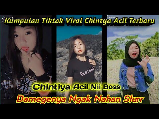 Kumpulan Tiktok Viral Chintya acil terbaru 2020 Bikin Baper | Sumpah Manis banget