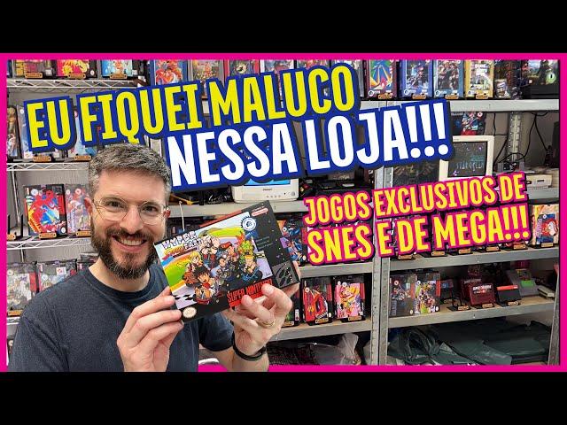 A Casa do Video Game: an insane store with exclusive SNES and Mega Drive games