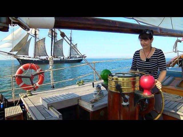 Mit dem Boot auf der Ostsee 