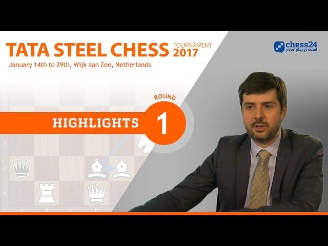 Game of the Day - Eljanov-Rapport - 2017 Tata Steel Masters