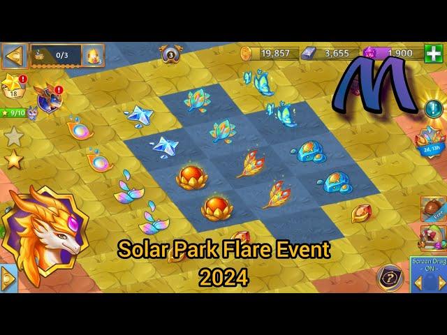 Merge Dragons - Solar Park Flare Event All Mystic Cloud Keys  October 2024