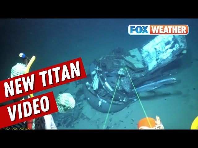 Additional Chilling Footage Of Titan Submersible Wreckage Revealed As Hearing Continues