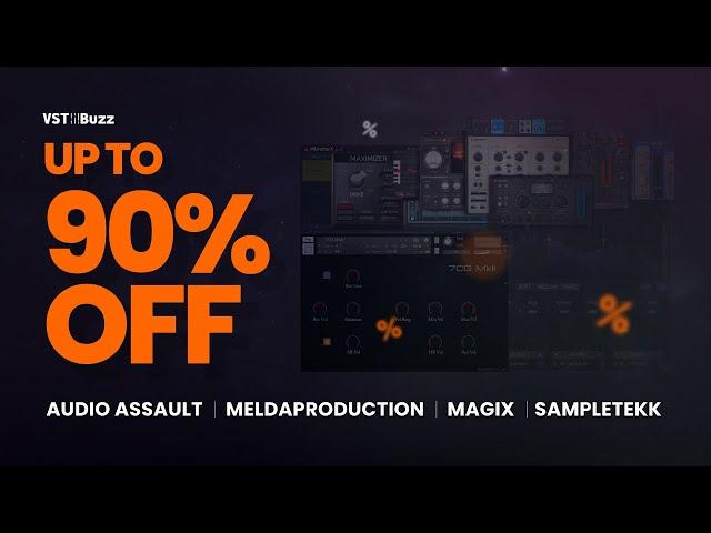 VSTBuzz Deals #26/2023 - Up to 90% off Magix, Audio Assault, MeldaProduction & Sampletekk