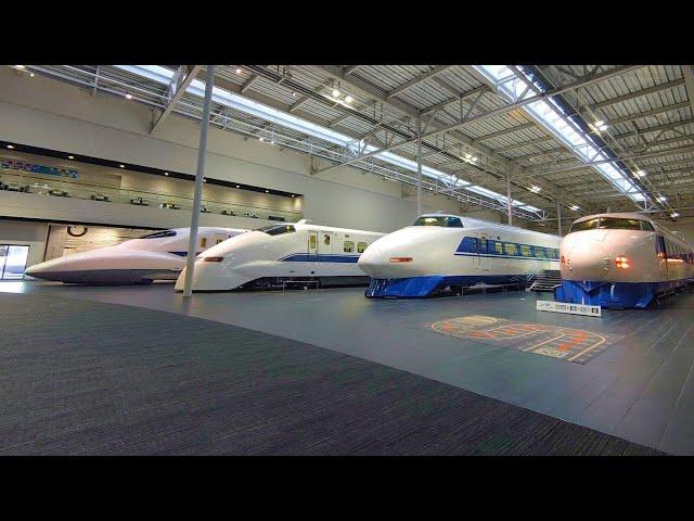 The great gathering of Bullet trains Enjoyed the feeling like traveling［SCMAGLEV and Railway park］