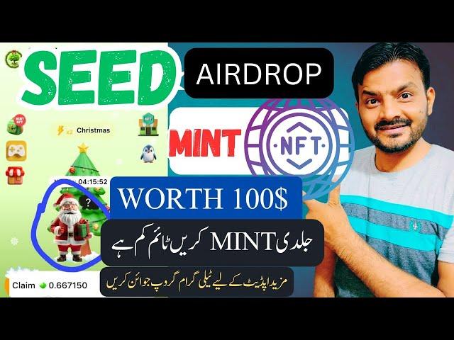 How To MInt Seed Nft Worth 100$