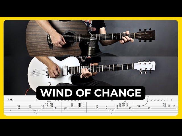 Wind Of Change - Scorpions | Tabs | Guitar Lesson | Cover | Tutorial | Solo | Enya Nova Go Sonic