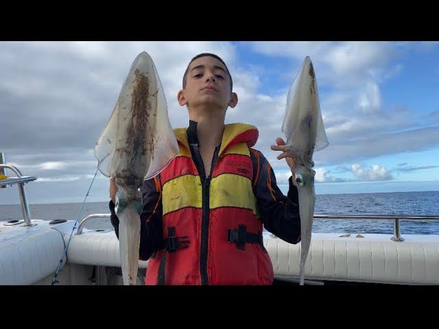 GIANT SQUIDS ON BOAT AGAIN AND MORE…