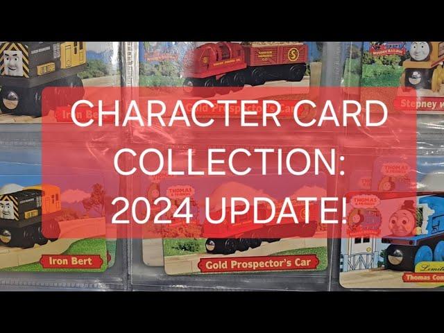 Thomas & Friends Wooden Railway Character Card Collection (2024 Update).