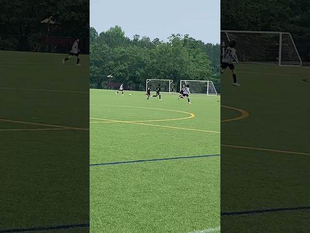 First goal for Concorde Fire U11/12 summer league in hard fought match we lost 12-1