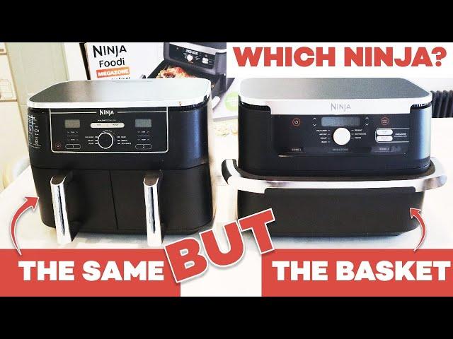 Ninja FlexDrawer versus Ninja Max Dual Zone Air Fryer. ALL about the basket